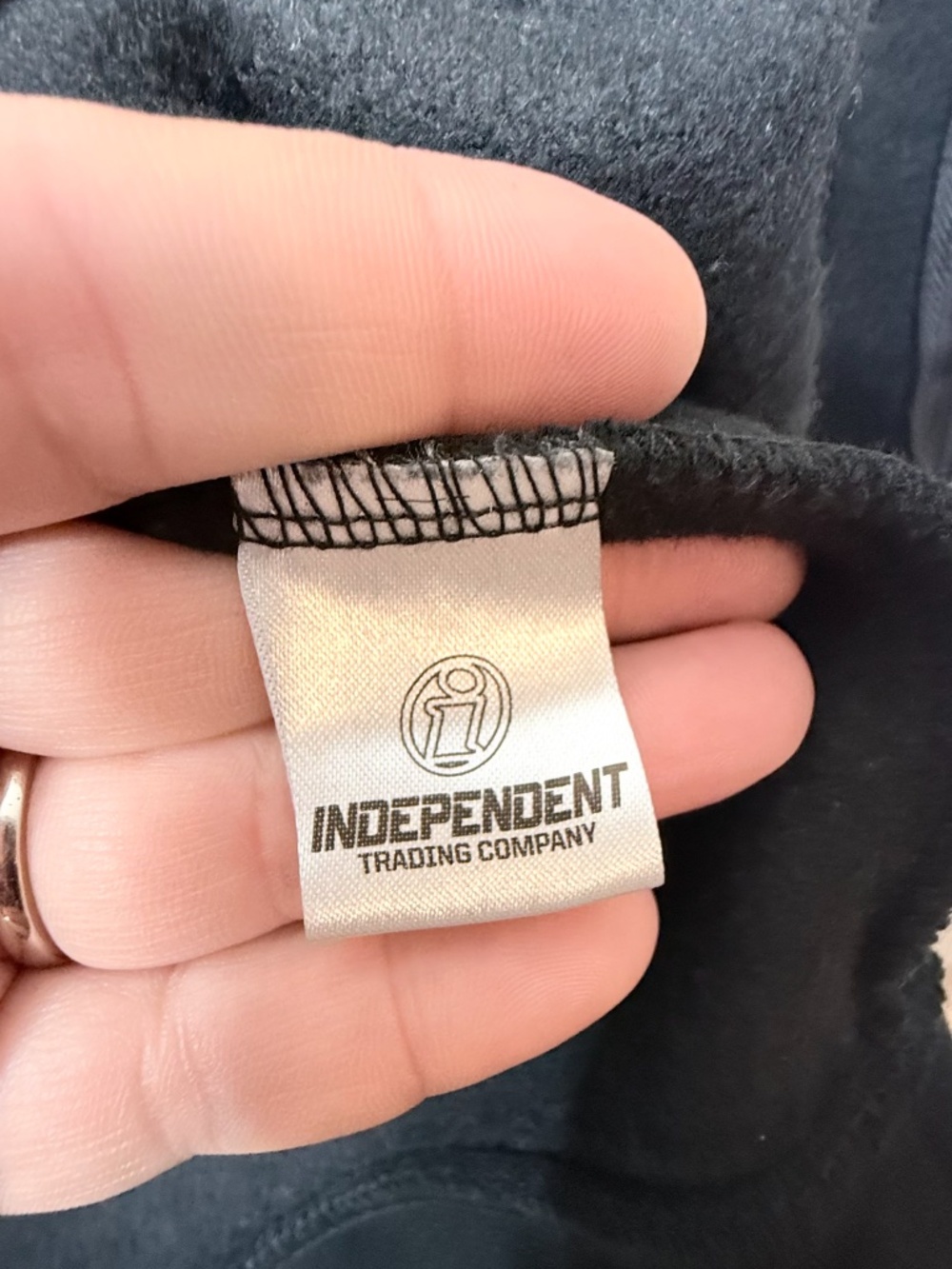 Halsey Tour Hoodie Black Oversized Zip Up Size Women's XL Embroidered (Y) - Picture 6 of 12